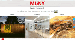 Desktop Screenshot of muny.de